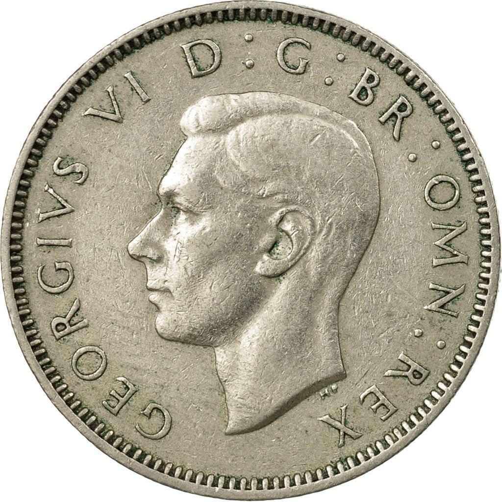 United Kingdom | 1 Shilling Coin | George VI | KM:864 | 1947 - 1948