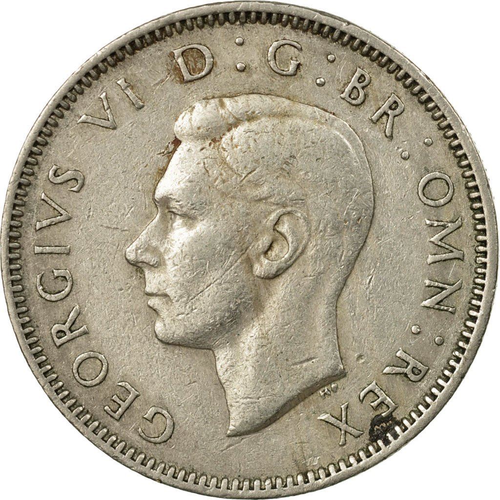 United Kingdom | 1 Shilling Coin | George VI | KM:864 | 1947 - 1948