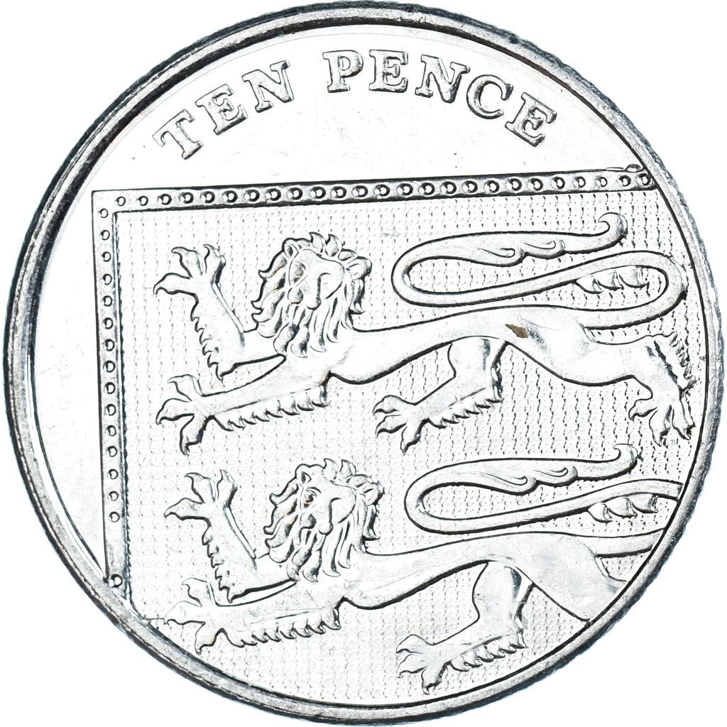 United Kingdom | 10 Pence Coin | Elizabeth II | KM:1335 | 2015 - 2022