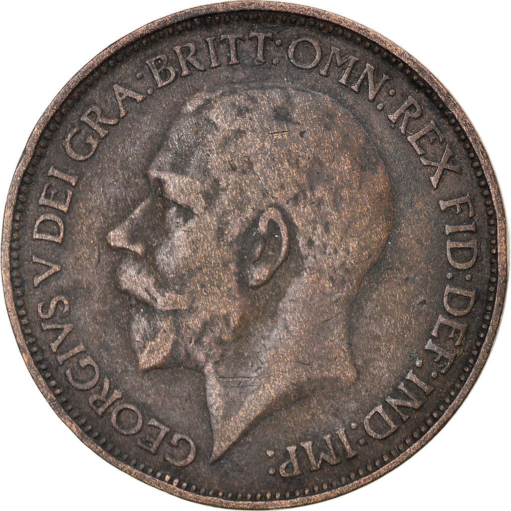 United Kingdom | 1/2 Penny Coin | George V | KM:809 | 1911 - 1925