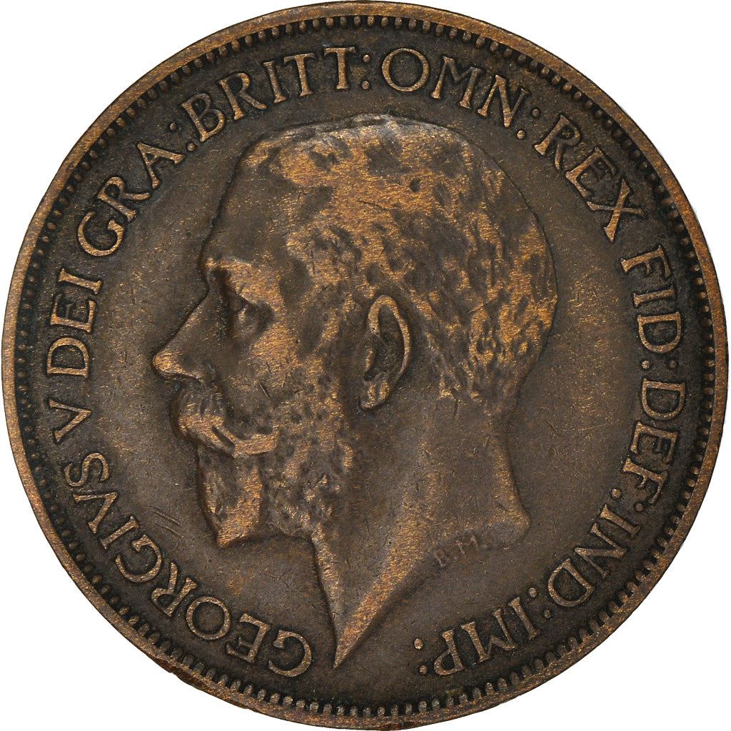 United Kingdom | 1/2 Penny Coin | George V | KM:809 | 1911 - 1925