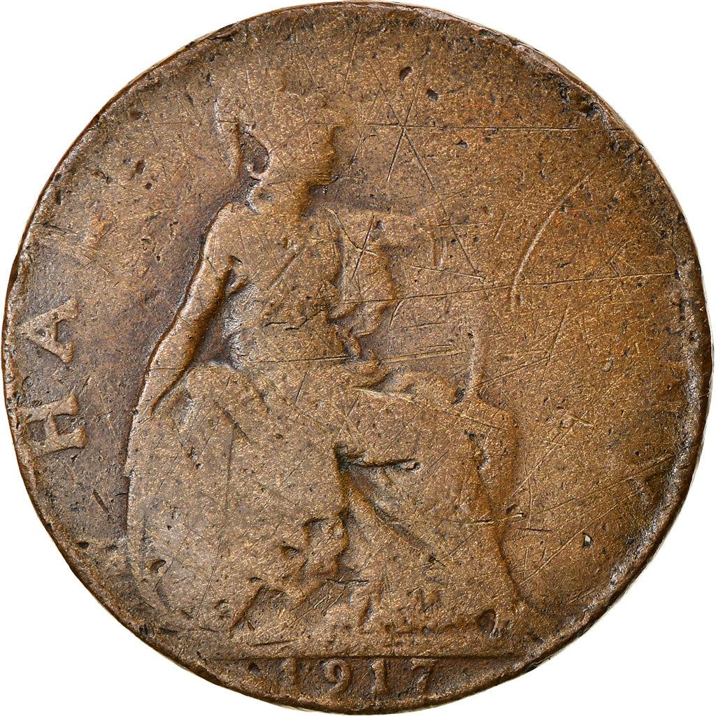 United Kingdom | 1/2 Penny Coin | George V | KM:809 | 1911 - 1925