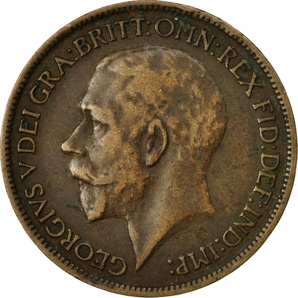 United Kingdom | 1/2 Penny Coin | George V | KM:809 | 1911 - 1925