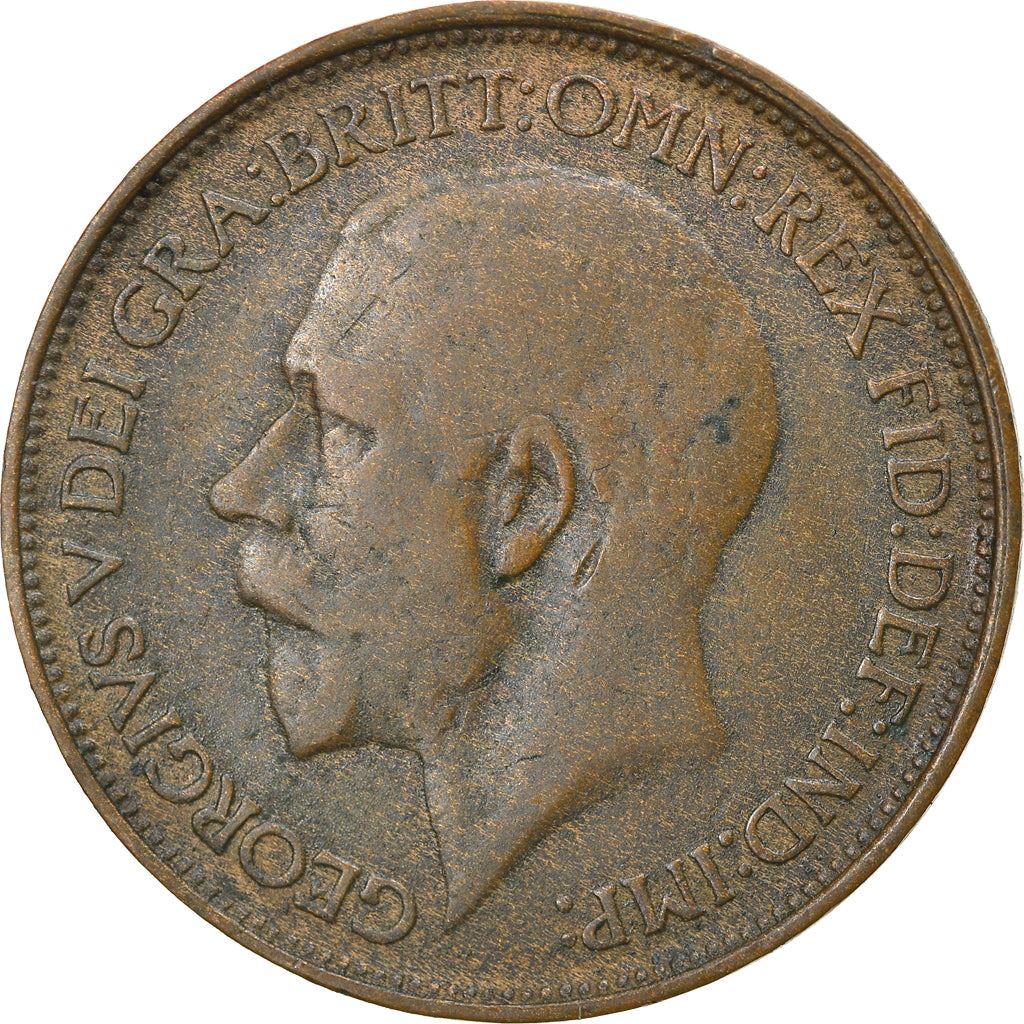 United Kingdom | 1/2 Penny Coin | George V | KM:809 | 1911 - 1925