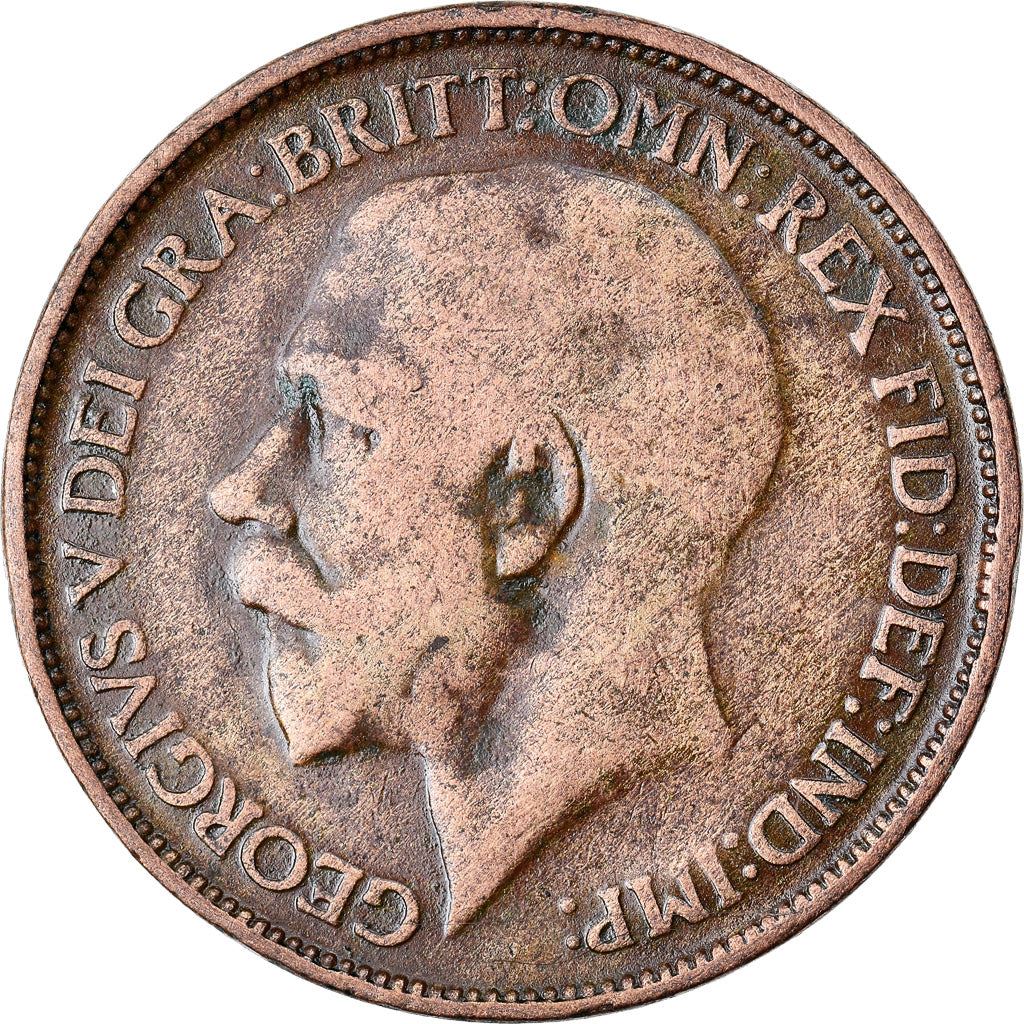 United Kingdom | 1/2 Penny Coin | George V | KM:809 | 1911 - 1925