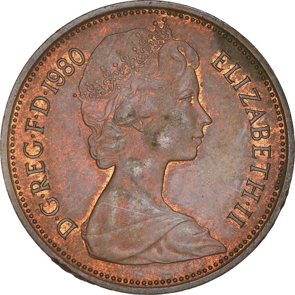 United Kingdom | 2 New Pence Coin | Elizabeth II | KM:916 | 1971 - 1981