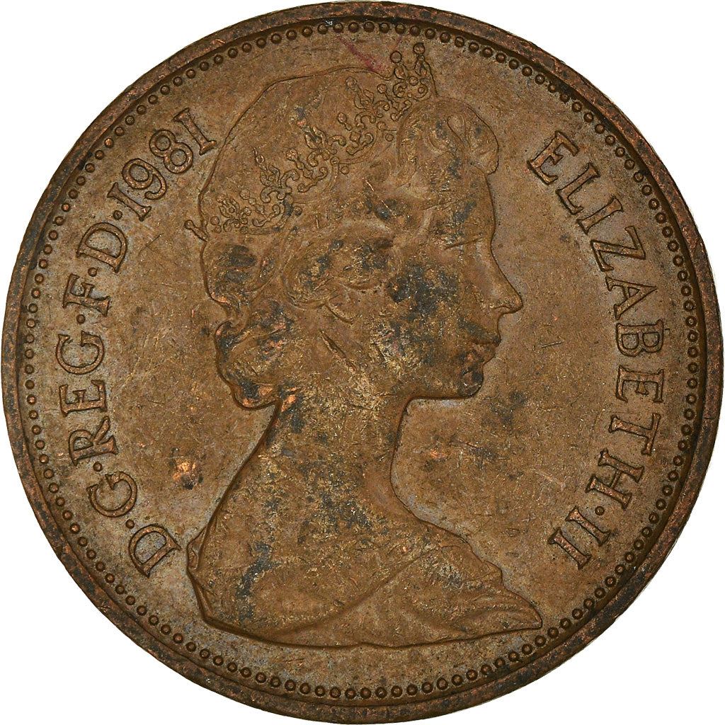 United Kingdom | 2 New Pence Coin | Elizabeth II | KM:916 | 1971 - 1981