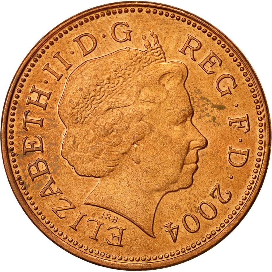 United Kingdom | 2 Pence Coin | Elizabeth II | KM:987 | 1998 - 2008