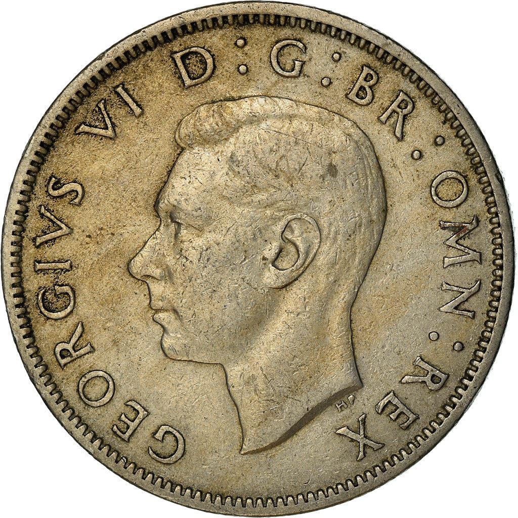 United Kingdom | 2 Shillings Coin | George VI | KM:865 | 1947 - 1948