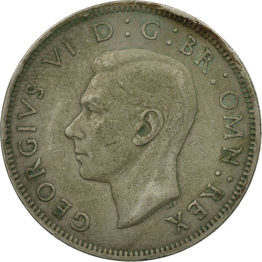 United Kingdom | 2 Shillings Coin | George VI | KM:865 | 1947 - 1948