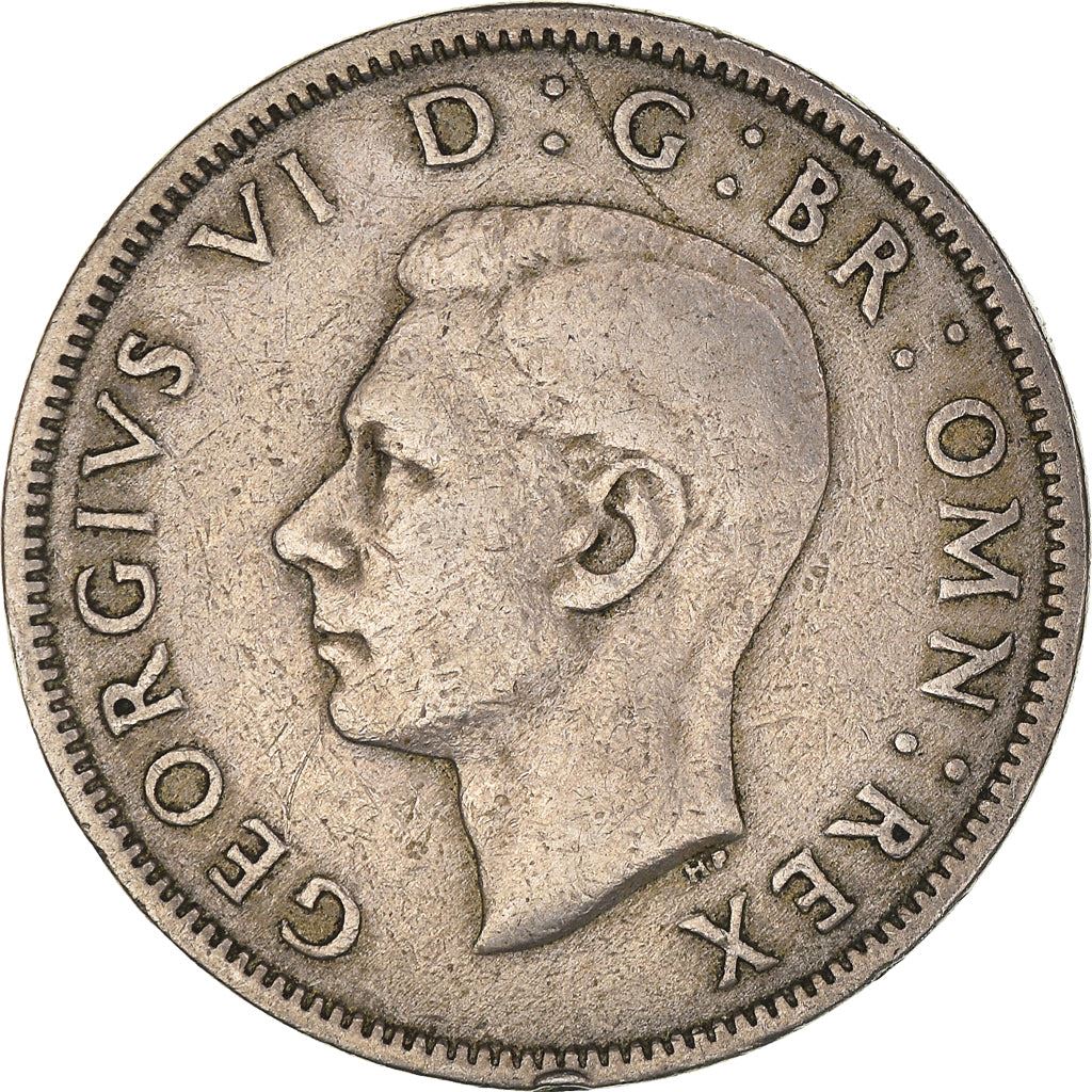 United Kingdom | 2 Shillings Coin | George VI | KM:865 | 1947 - 1948