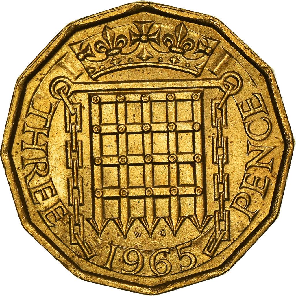 United Kingdom | 3 Pence Coin | Elizabeth II | KM:900 | 1954 - 1970