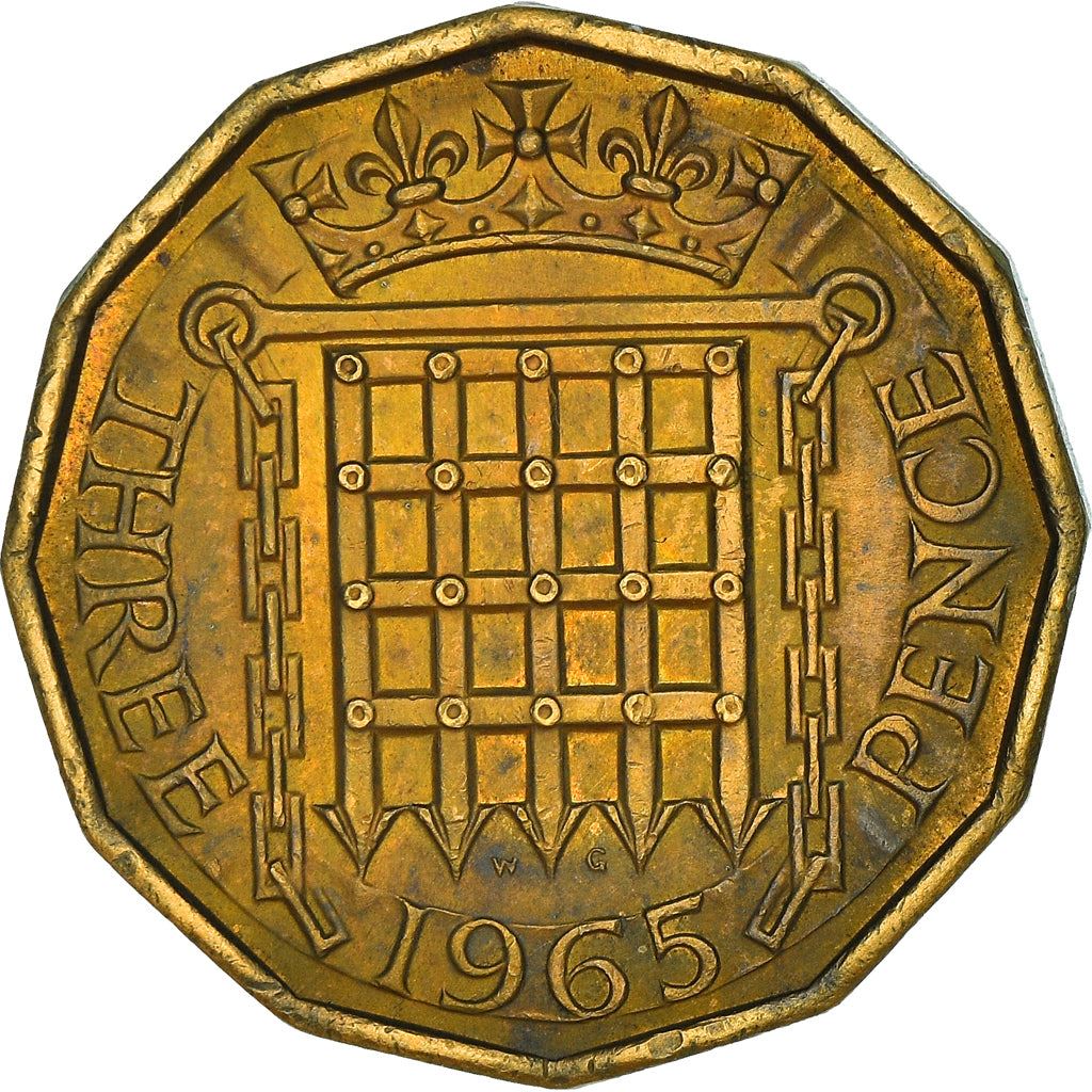 United Kingdom | 3 Pence Coin | Elizabeth II | KM:900 | 1954 - 1970