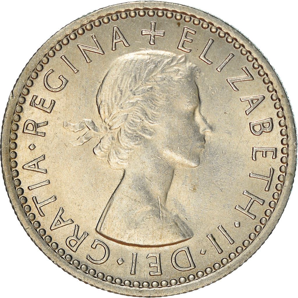 United Kingdom | 6 Pence Coin | Elizabeth II | KM:903 | 1954 - 1970