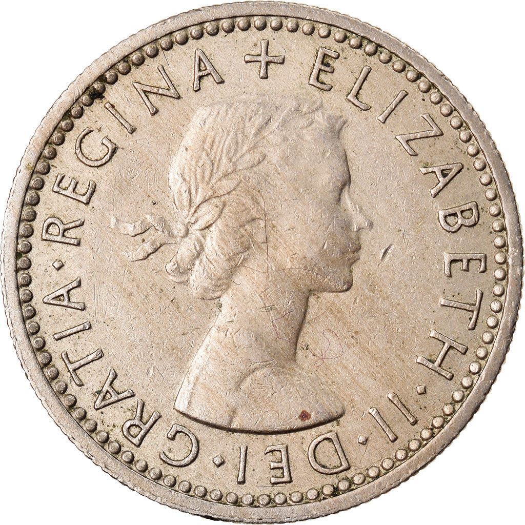 United Kingdom | 6 Pence Coin | Elizabeth II | KM:903 | 1954 - 1970