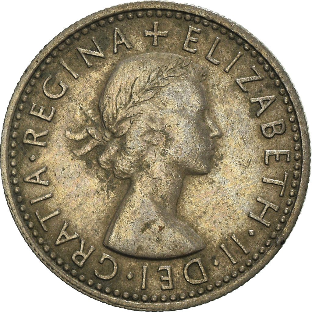 United Kingdom | 6 Pence Coin | Elizabeth II | KM:903 | 1954 - 1970