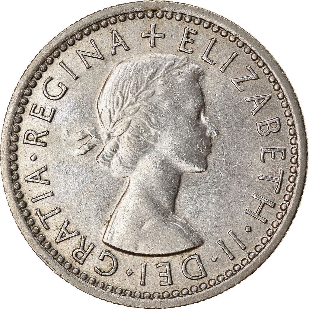 United Kingdom | 6 Pence Coin | Elizabeth II | KM:903 | 1954 - 1970