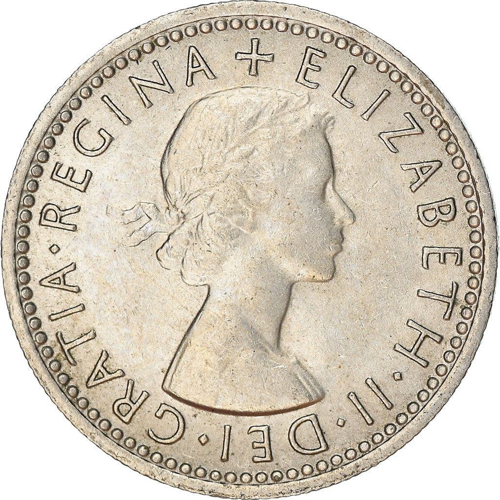 United Kingdom | 6 Pence Coin | Elizabeth II | KM:903 | 1954 - 1970