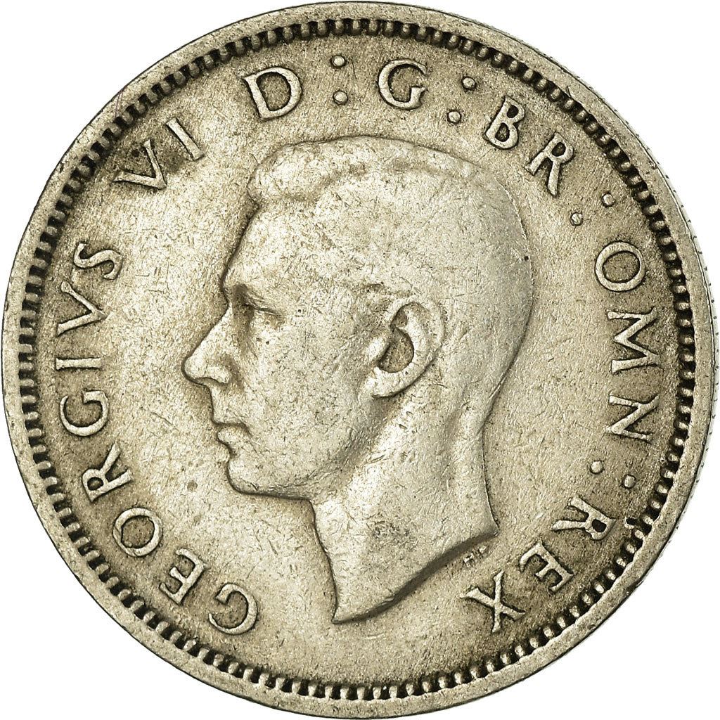 United Kingdom | 6 Pence Coin | George VI | KM:862 | 1947 - 1948