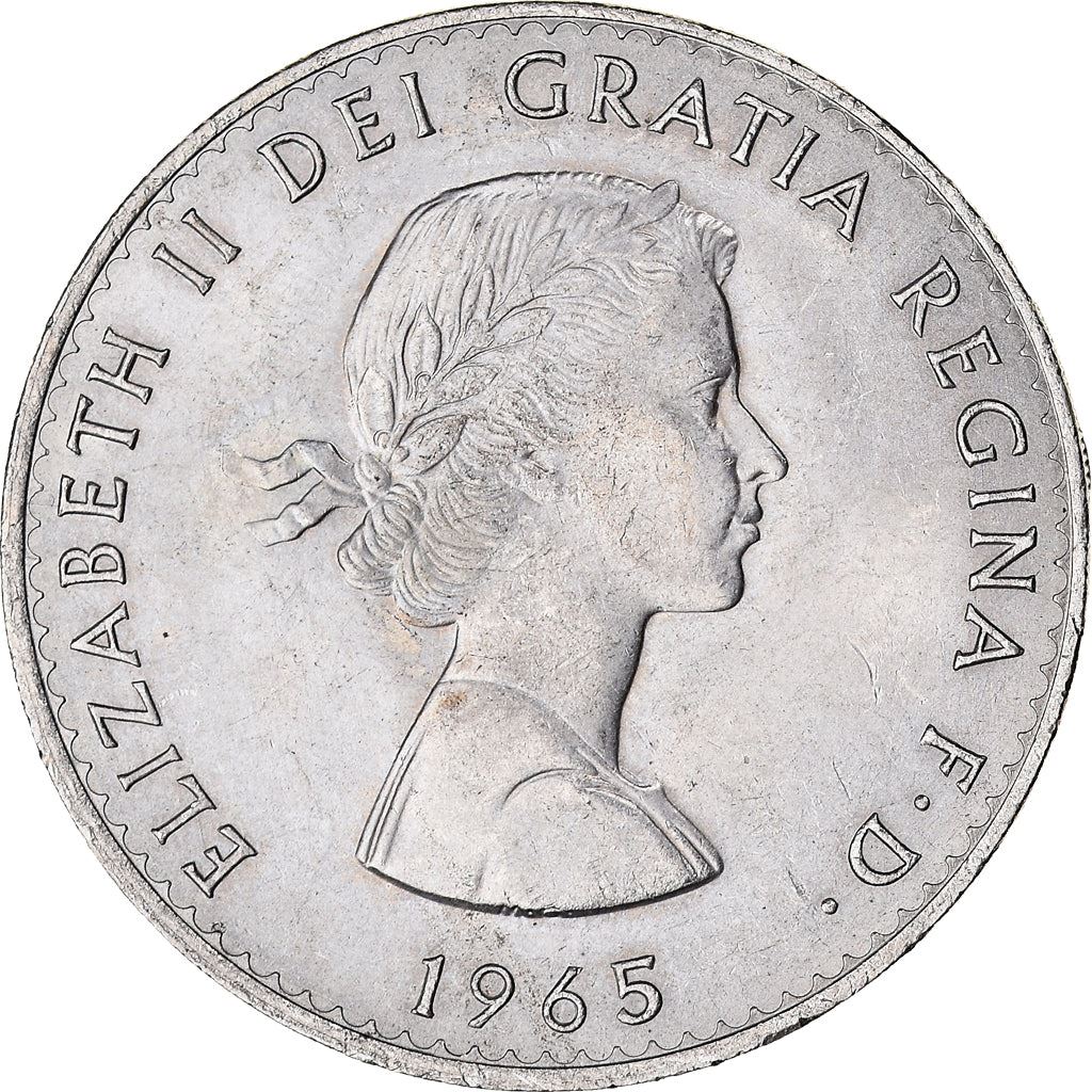 United Kingdom | 1 Crown Coin | Churchill | KM:910 | 1965