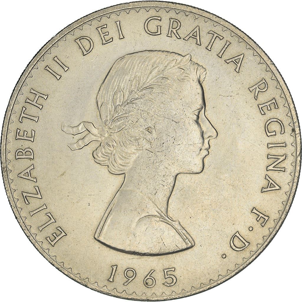 United Kingdom | 1 Crown Coin | Churchill | KM:910 | 1965