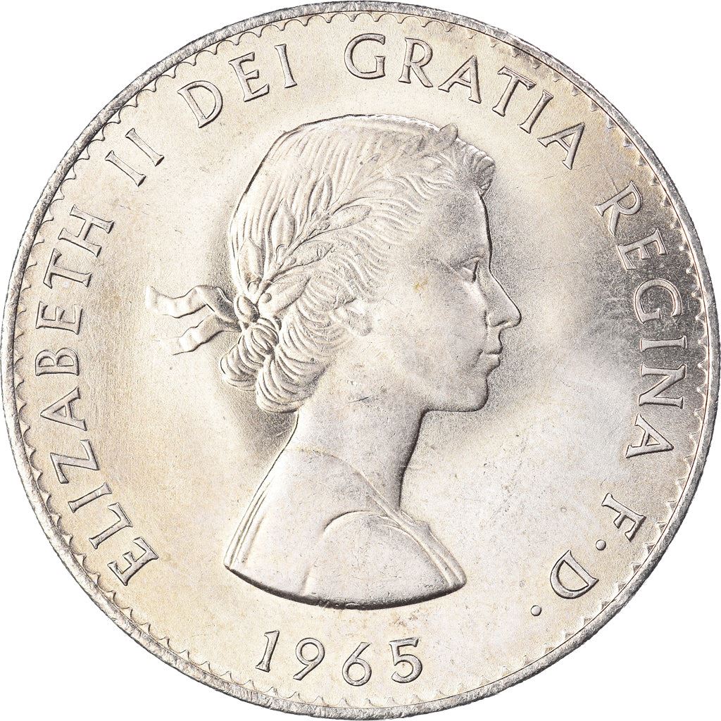 United Kingdom | 1 Crown Coin | Churchill | KM:910 | 1965