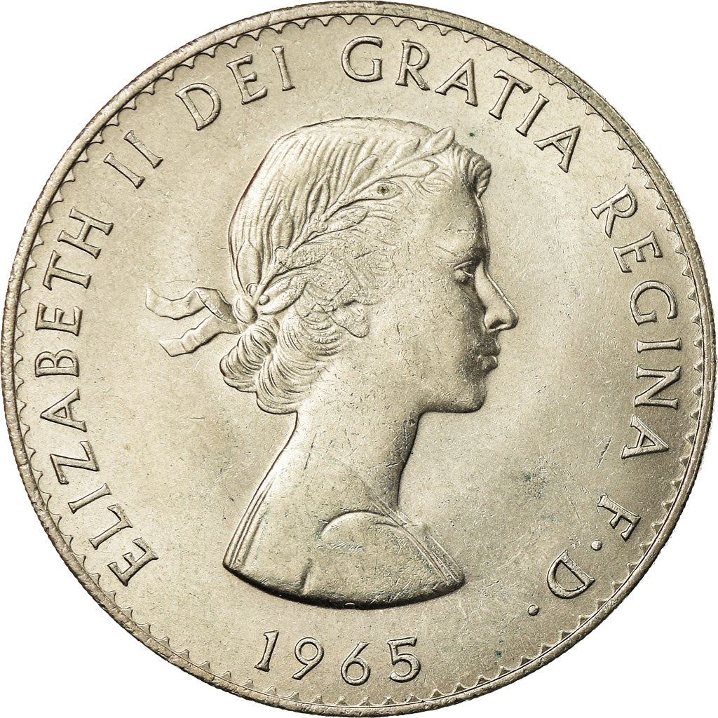 United Kingdom | 1 Crown Coin | Churchill | KM:910 | 1965
