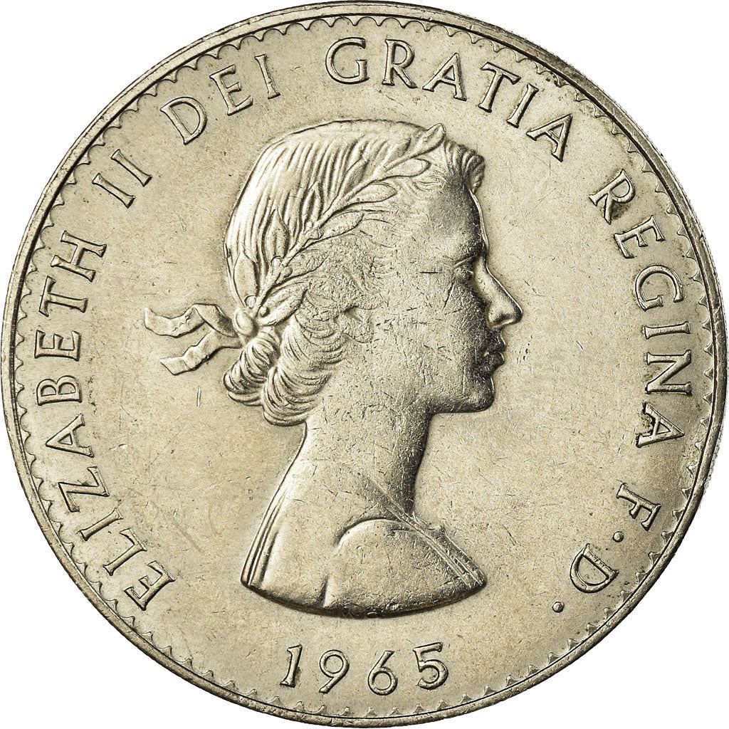 United Kingdom | 1 Crown Coin | Churchill | KM:910 | 1965