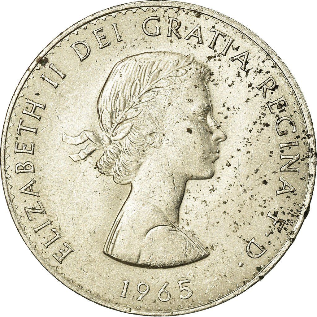United Kingdom | 1 Crown Coin | Churchill | KM:910 | 1965