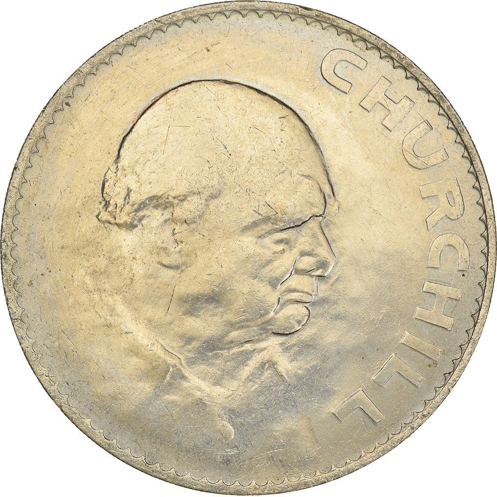 United Kingdom | 1 Crown Coin | Churchill | KM:910 | 1965