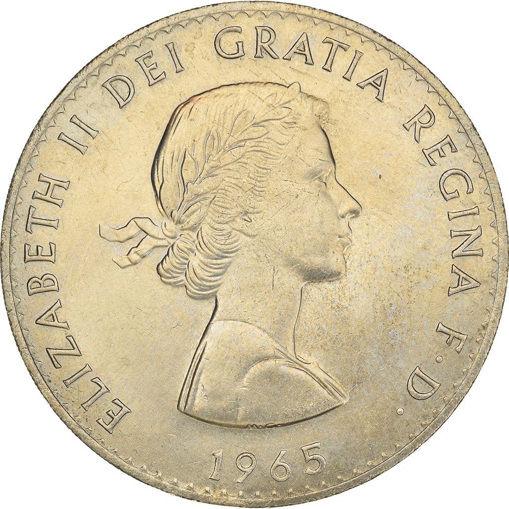 United Kingdom | 1 Crown Coin | Churchill | KM:910 | 1965