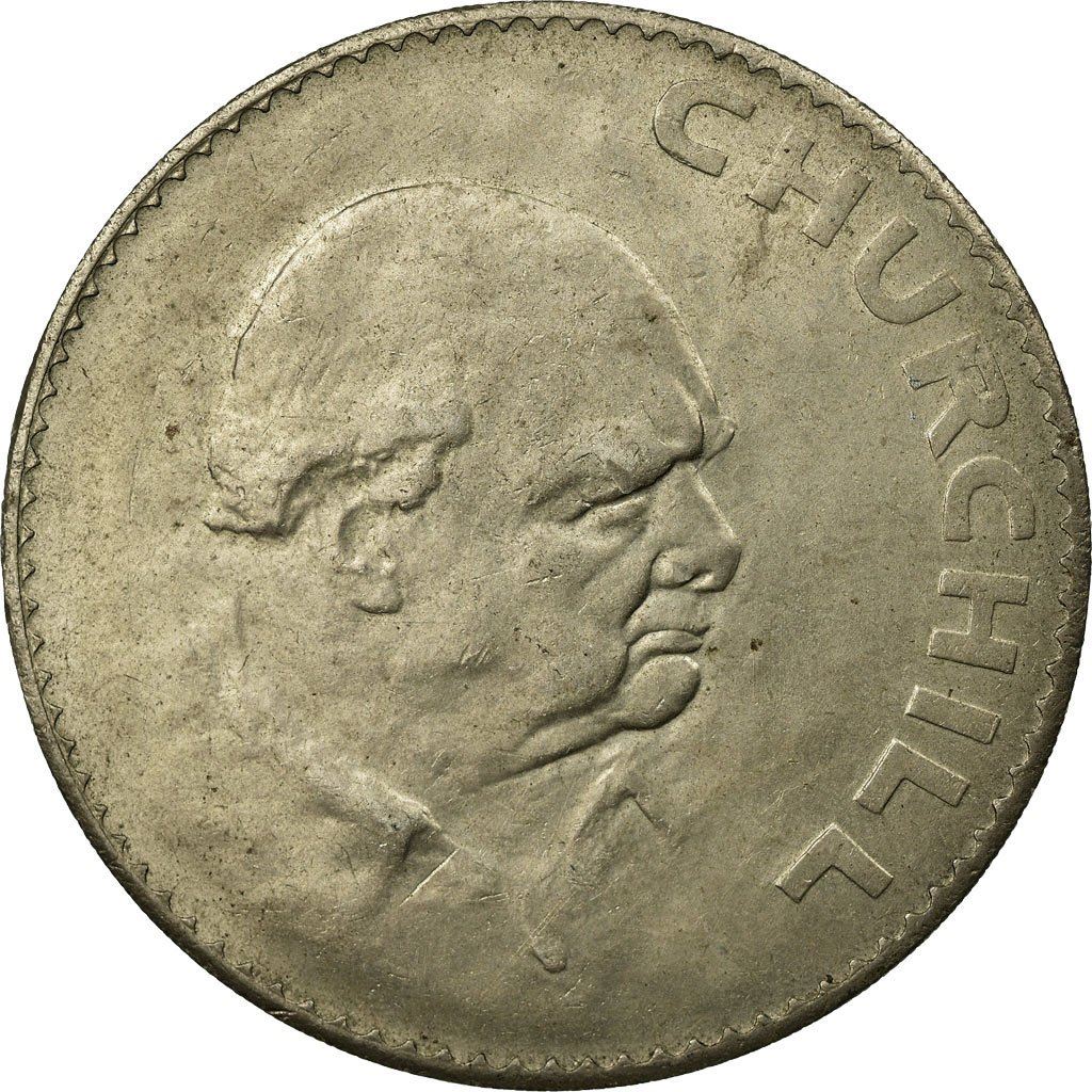 United Kingdom | 1 Crown Coin | Churchill | KM:910 | 1965