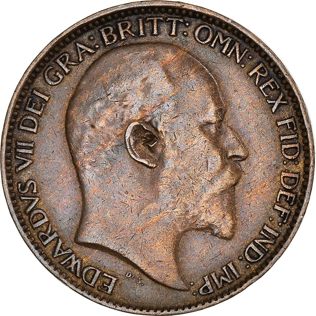United Kingdom | 1 Farthing Coin | Edward VII | KM:792 | 1902 - 1910