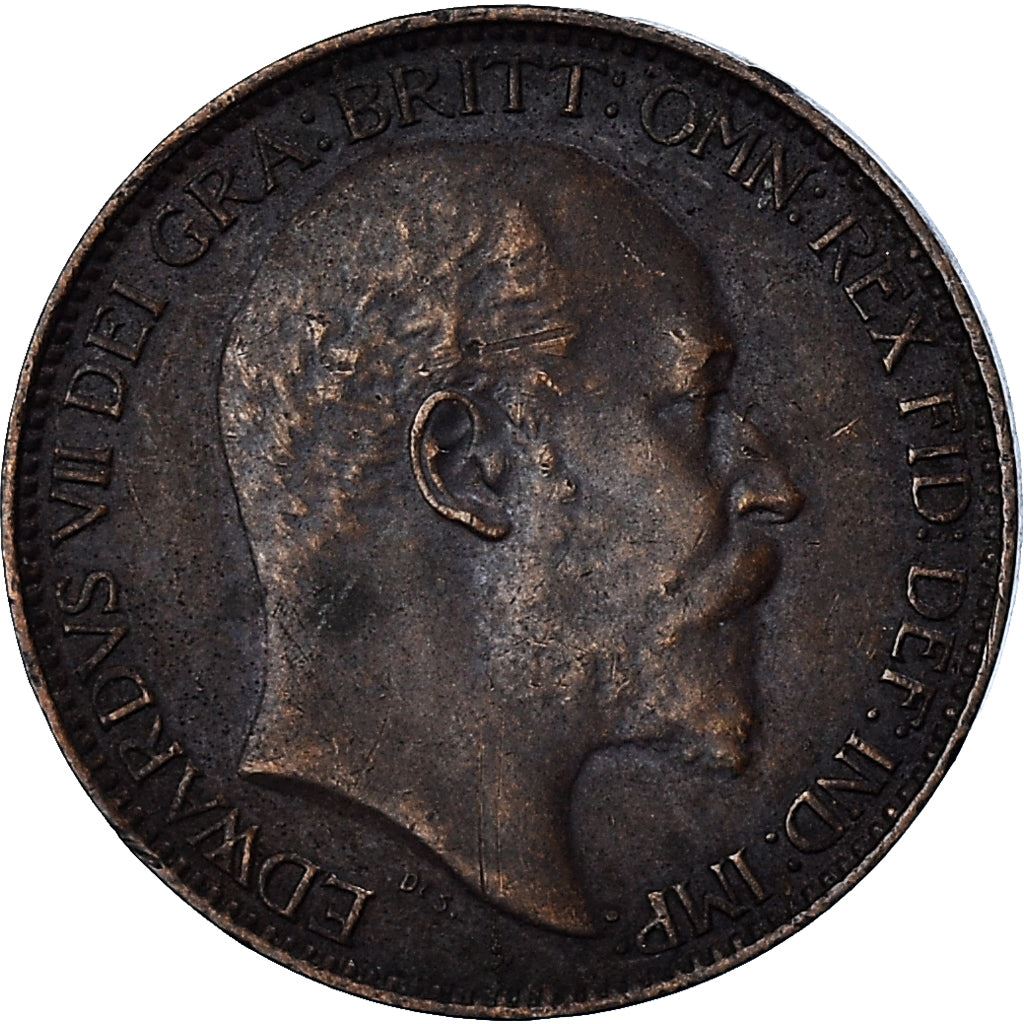 United Kingdom | 1 Farthing Coin | Edward VII | KM:792 | 1902 - 1910