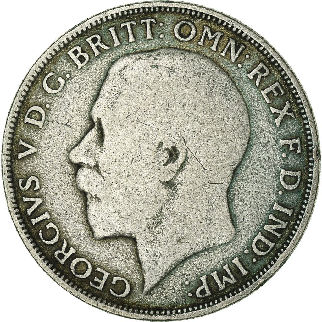 United Kingdom | 1 Florin Coin | George V | KM:817a | 1920 - 1926