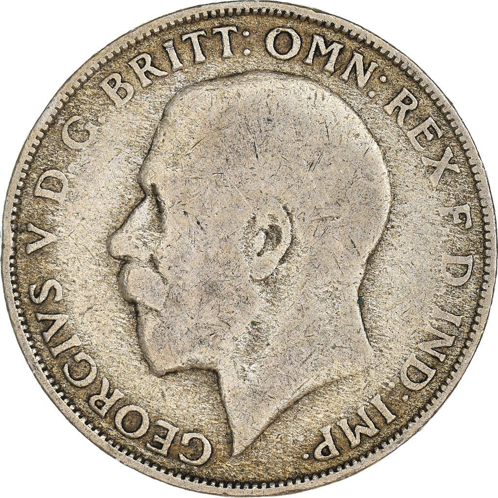 United Kingdom | 1 Florin Coin | George V | KM:817a | 1920 - 1926