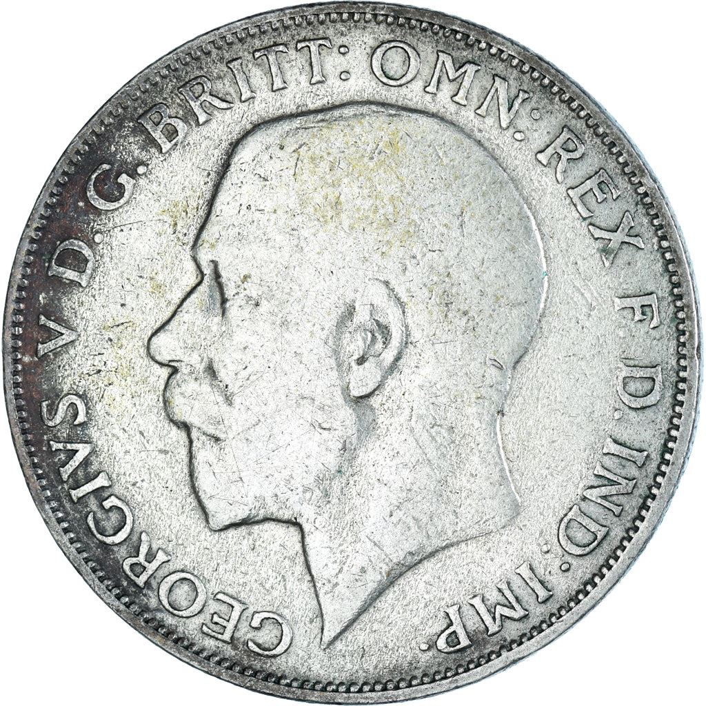 United Kingdom | 1 Florin Coin | George V | KM:817a | 1920 - 1926
