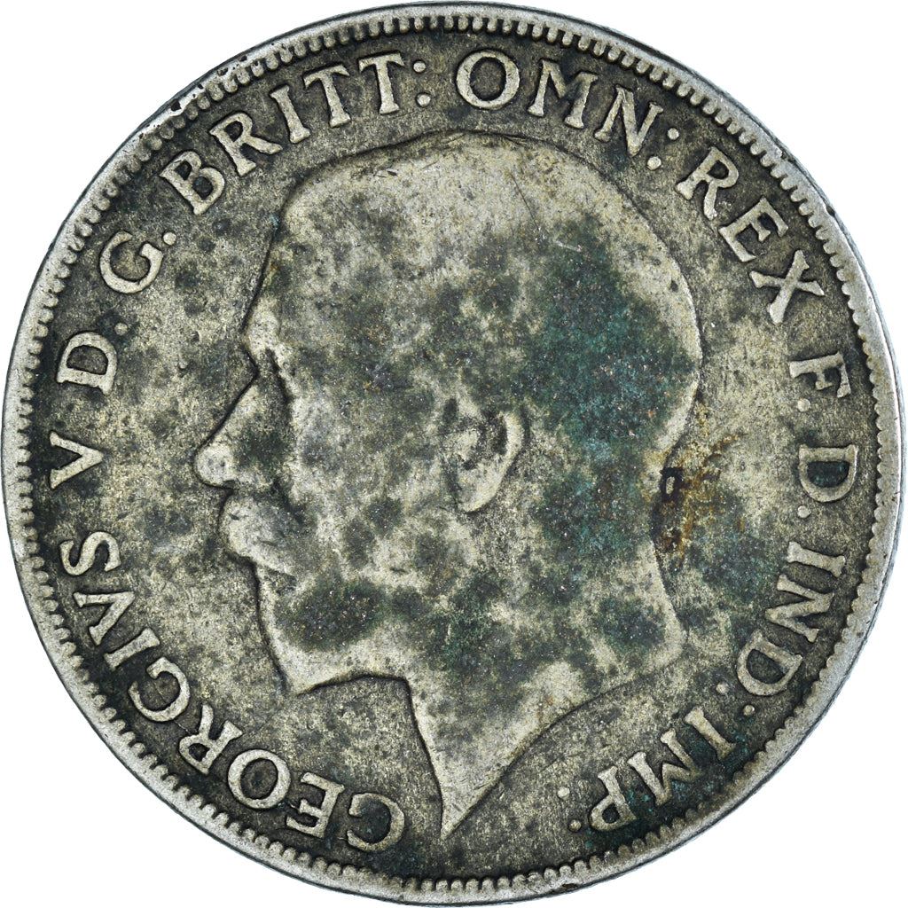 United Kingdom | 1 Florin Coin | George V | KM:817a | 1920 - 1926