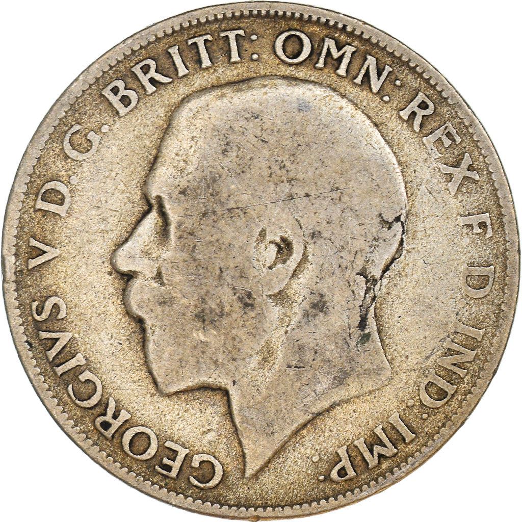 United Kingdom | 1 Florin Coin | George V | KM:817a | 1920 - 1926