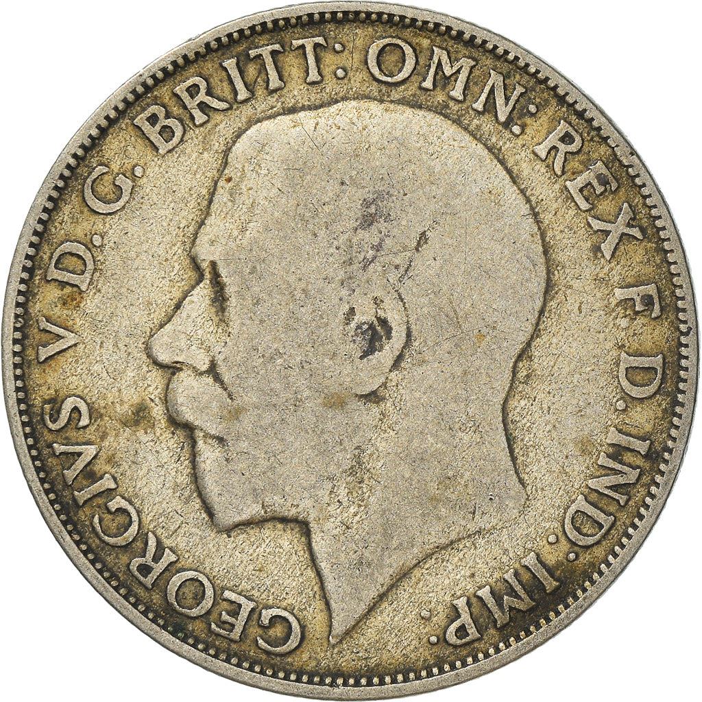 United Kingdom | 1 Florin Coin | George V | KM:817a | 1920 - 1926