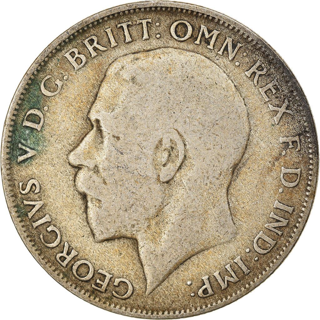 United Kingdom | 1 Florin Coin | George V | KM:817a | 1920 - 1926