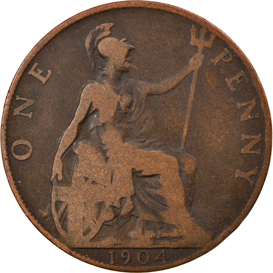 United Kingdom | 1 Penny Coin | Edward VII | Km:794 | 1902 - 1910