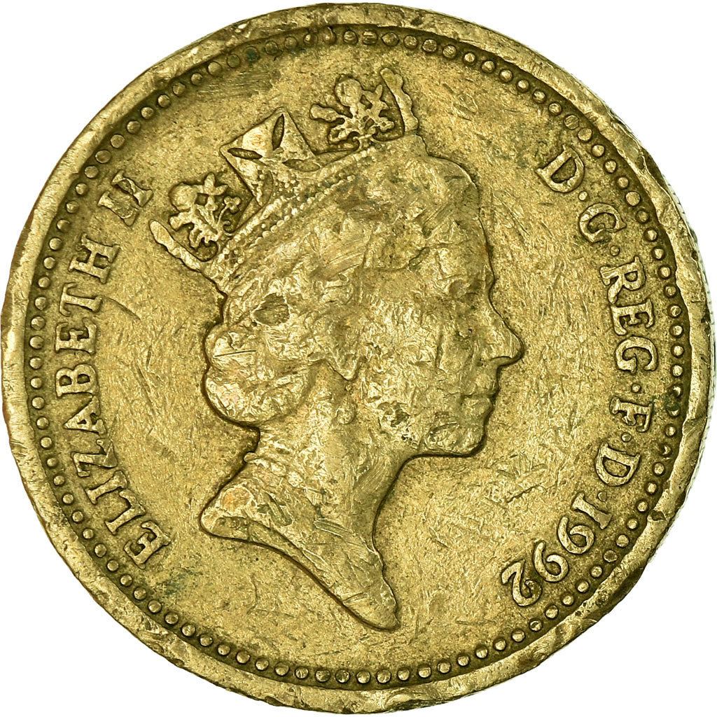 United Kingdom | 1 Pound Coin | English Oak | KM:948 | 1987 - 1992