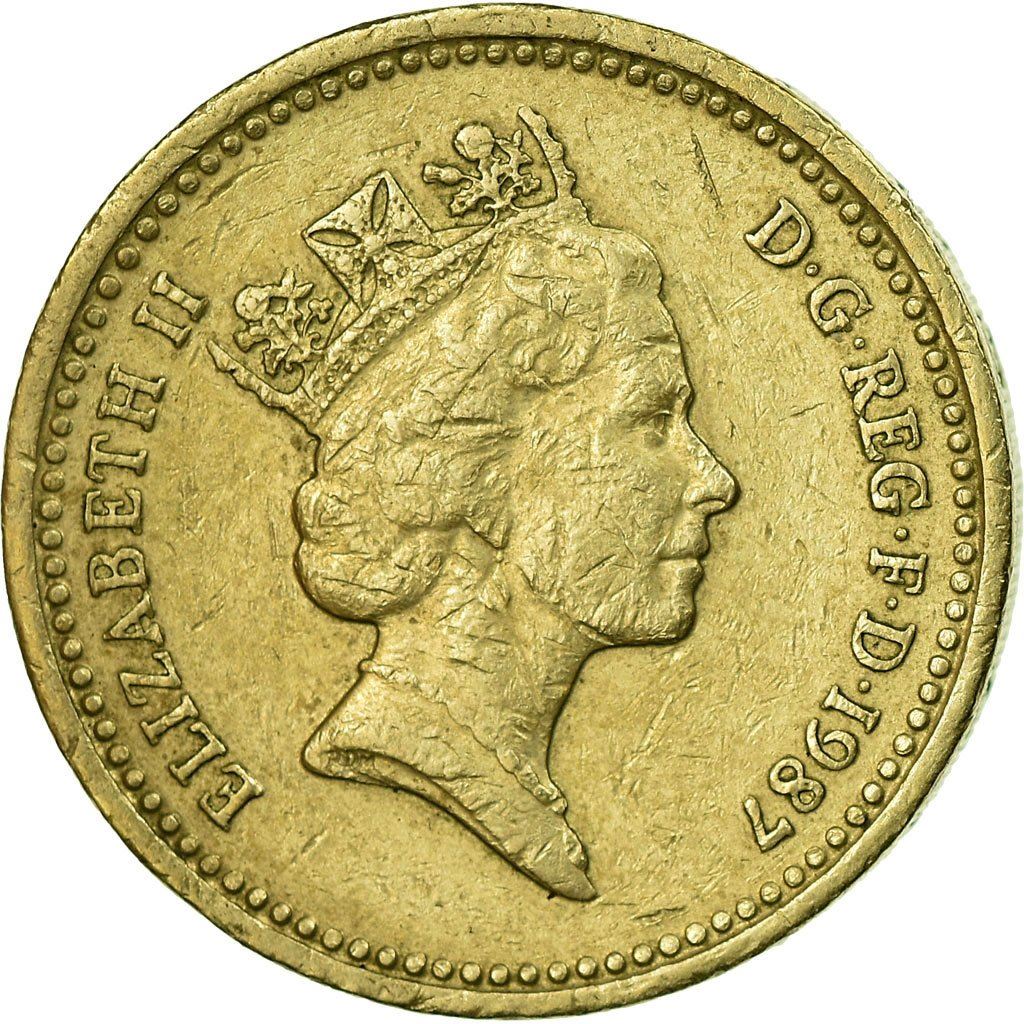 United Kingdom | 1 Pound Coin | English Oak | KM:948 | 1987 - 1992