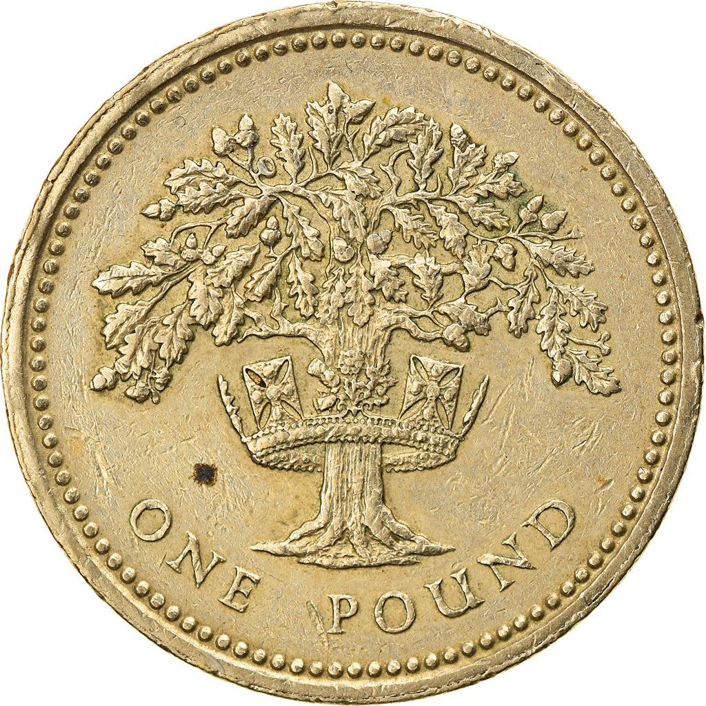 United Kingdom | 1 Pound Coin | English Oak | KM:948 | 1987 - 1992