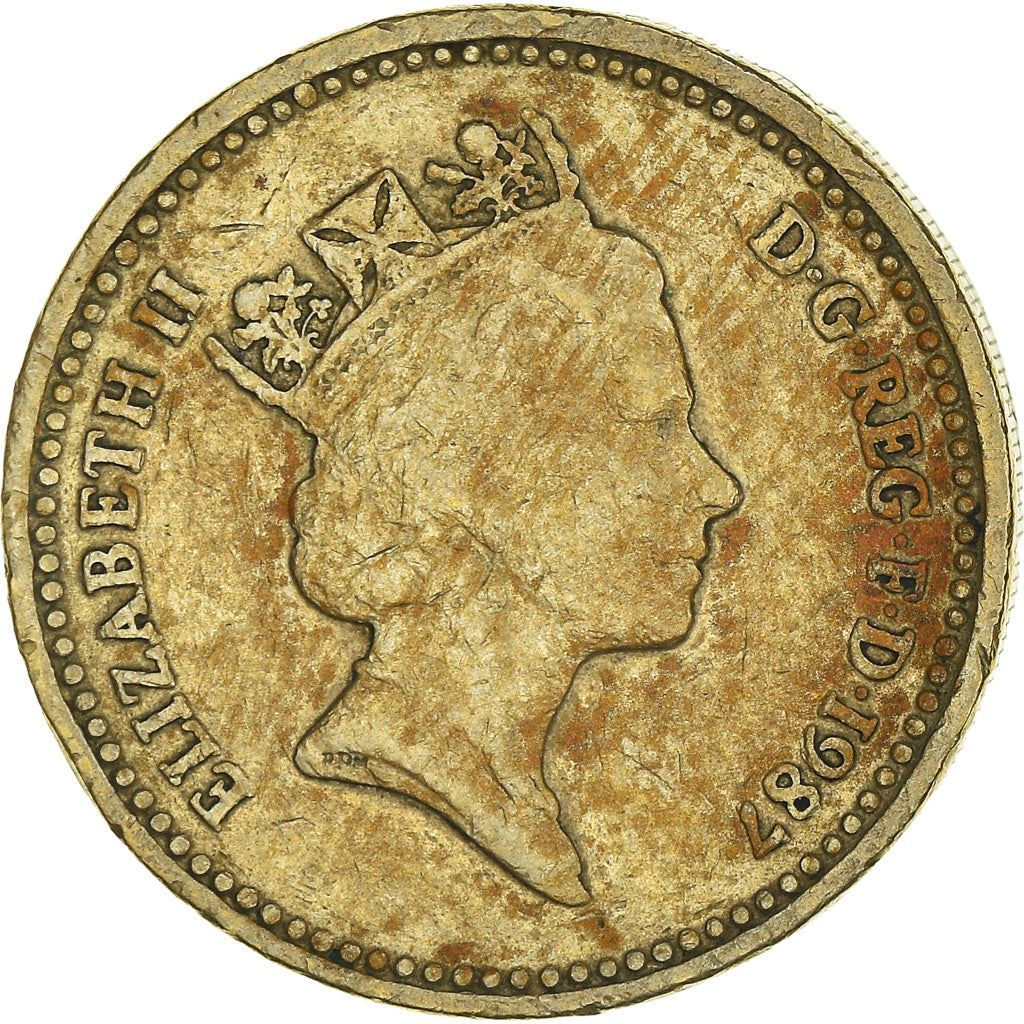 United Kingdom | 1 Pound Coin | English Oak | KM:948 | 1987 - 1992
