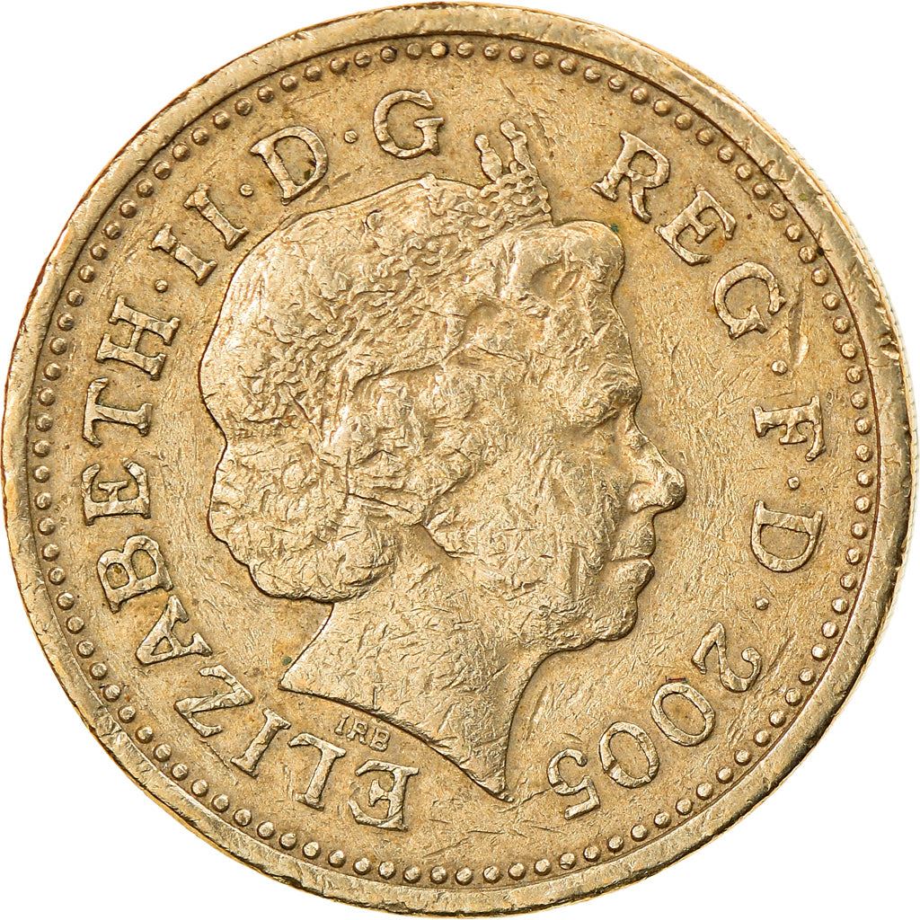 United Kingdom | 1 Pound Coin | Menai Bridge | Km:1051 | 2005