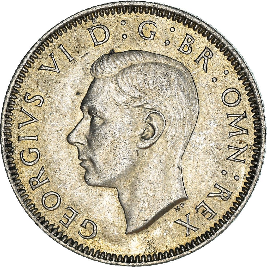 United Kingdom | 1 Shilling Coin | George VI | KM:854 | 1937 - 1946