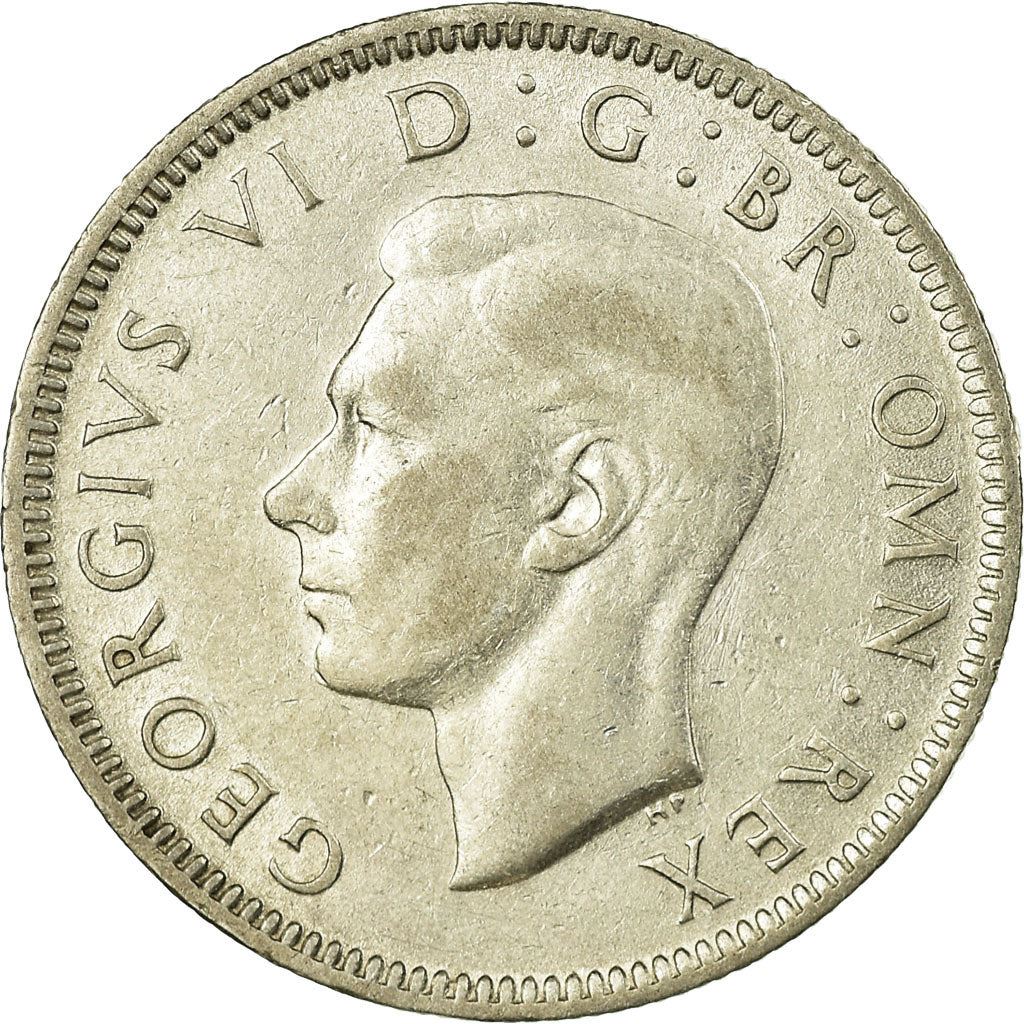 United Kingdom | 1 Shilling Coin | George VI | KM:854 | 1937 - 1946