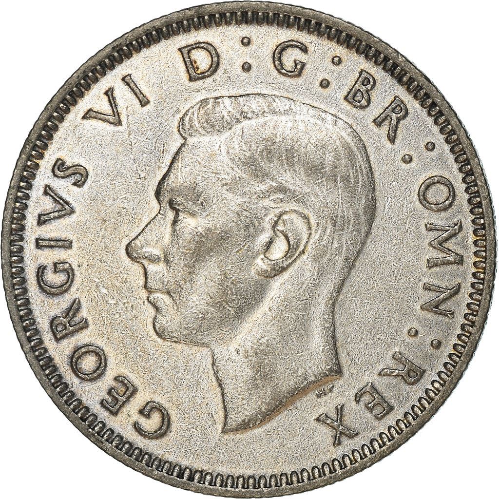 United Kingdom | 1 Shilling Coin | George VI | KM:854 | 1937 - 1946